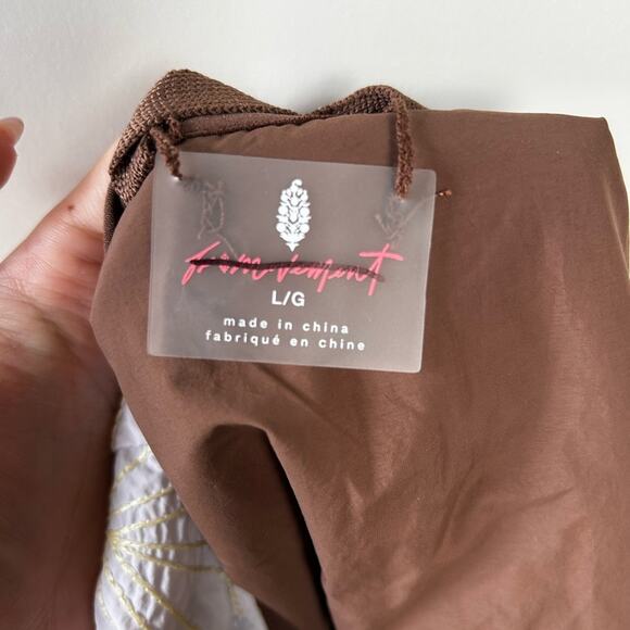 Free People Movement Kacie Reversible Quilted Liner Vest Size Large NWT - Picture 5 of 14